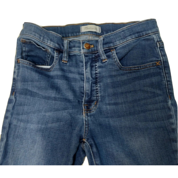 Madewell 9" Mid Rise Skinny Jeans In A Womens 27 - Picture 2 of 6